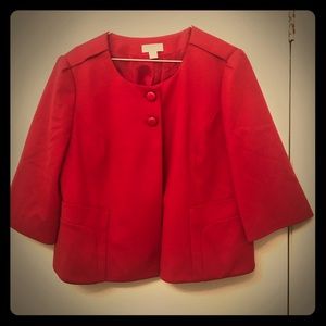 Ann Taylor Loft Unstructured Blazer